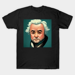 John Adams | Comics style T-Shirt